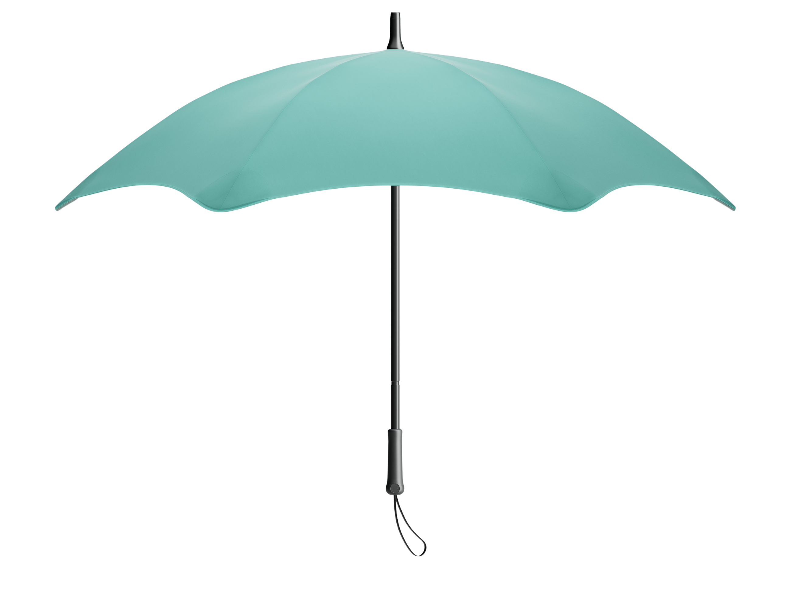 Blue and green outlet umbrella